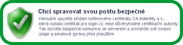 Jsem zde poprvé a chci komunikovat bezpečně